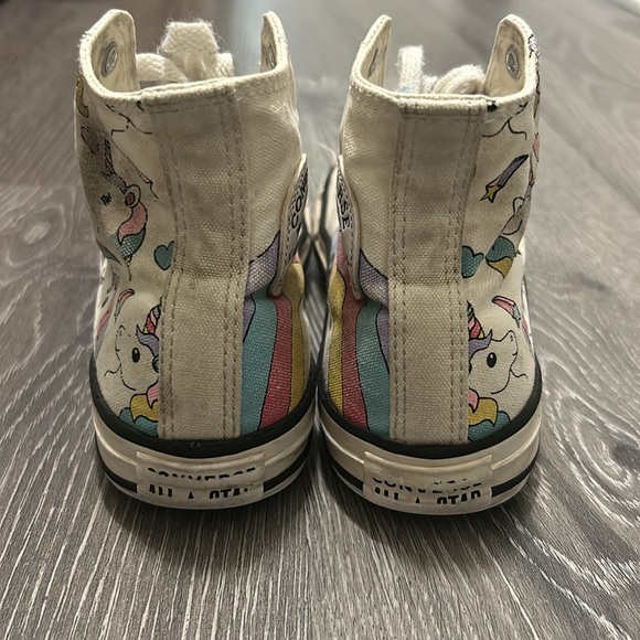 Kids’ Converse Chuck Taylor All Star Hi 'Unicorn' - sz 2 - Picture 4 of 6